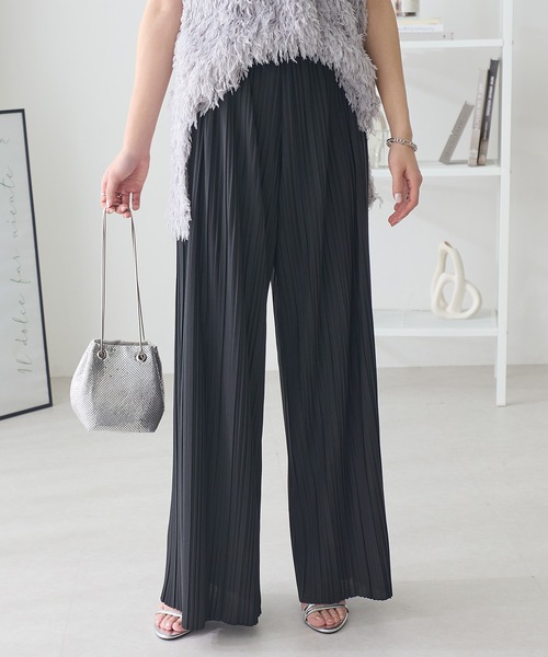 パンツ ランダムプリーツパンツ レディース : ZOZOTOWN Yahoo!店