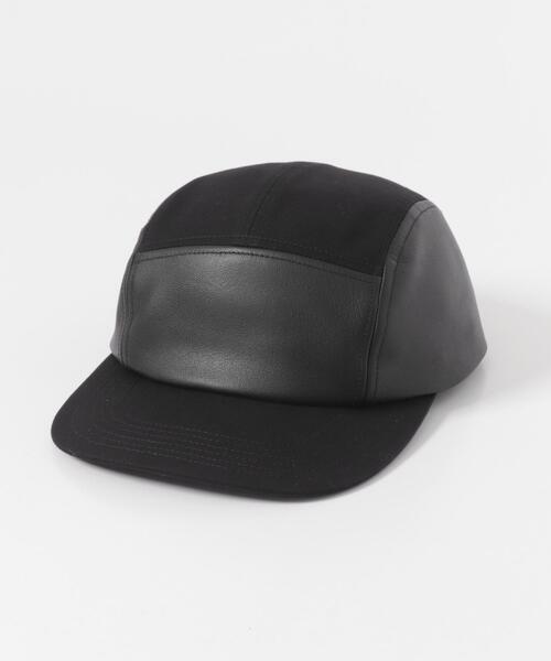 キャップ 帽子 KIJIMA TAKAYUKI　DUCK＆GOAT SKIN JET CAP メンズの画像