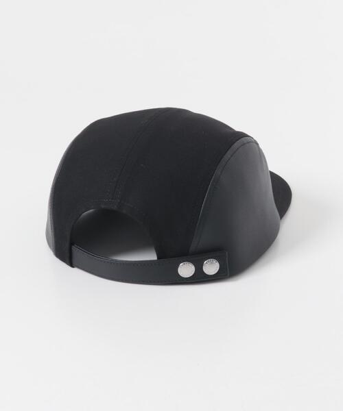 キャップ 帽子 KIJIMA TAKAYUKI　DUCK＆GOAT SKIN JET CAP メンズの画像