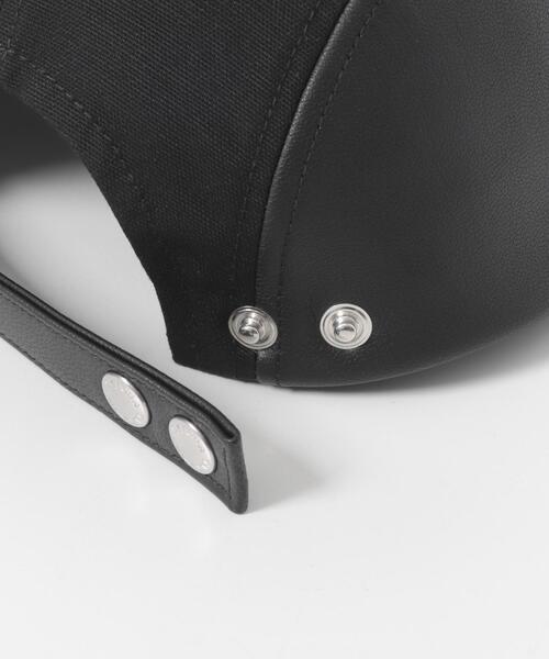 キャップ 帽子 KIJIMA TAKAYUKI　DUCK＆GOAT SKIN JET CAP メンズの画像