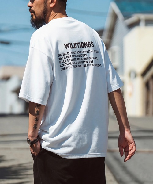 WILD THINGS（ワイルドシングス） tシャツ 「WILD THINGS」「別注