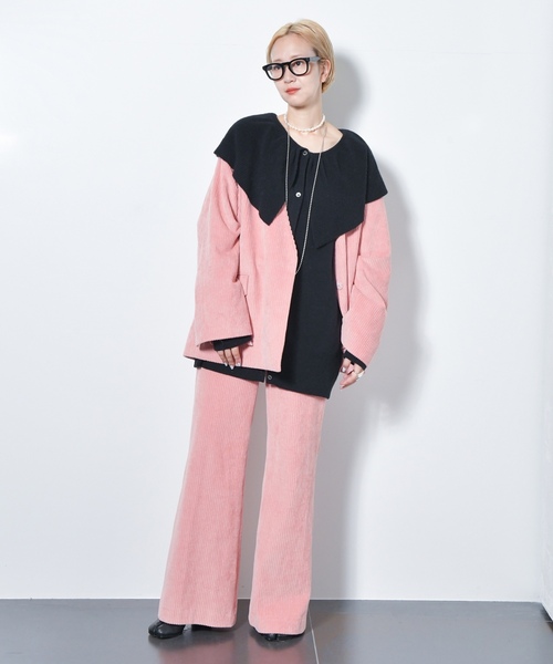 「CITYSHOP」 ニットカーディガン FREE ブラック レディース_画像5