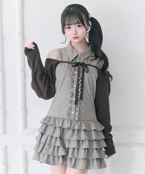 belle charme ワンピース OLIVE des OLIVE（オリーブデオリーブ） ワンピース 「Belle Charme