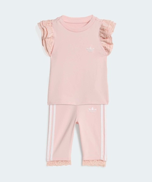adidas（アディダス） ジャージ レース 3/4 タイツ Tシャツ セット