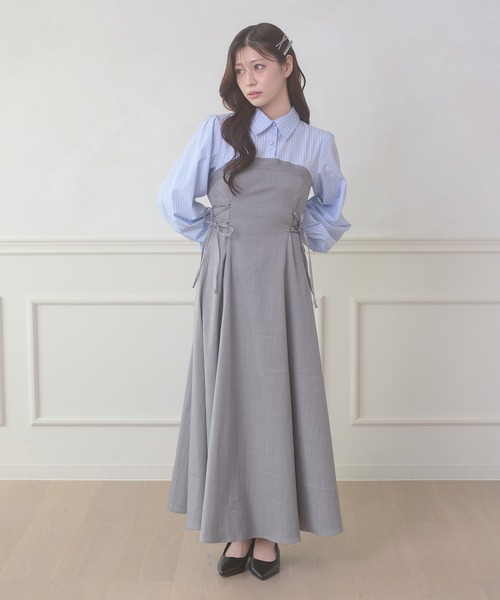 Ambre Neige（アンブルネージュ） ワンピース assortment lace up