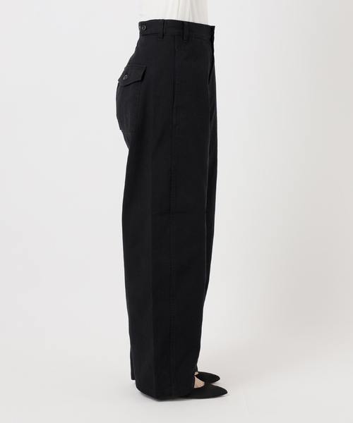 Spick＆Span（スピック アンド スパン） ワイドパンツ パンツ コットン