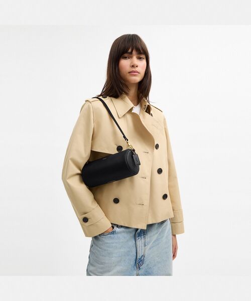 ショルダーバッグ バッグ バレル バッグ レディース メンズの画像