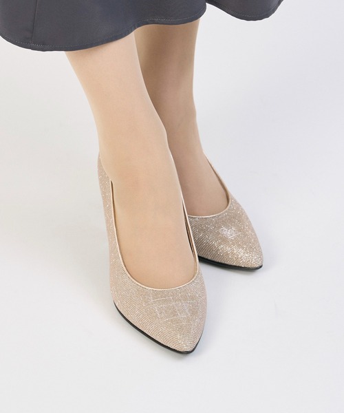 「Riz raffinee」 パンプス 24cm ブラック系その他3 レディース_画像7