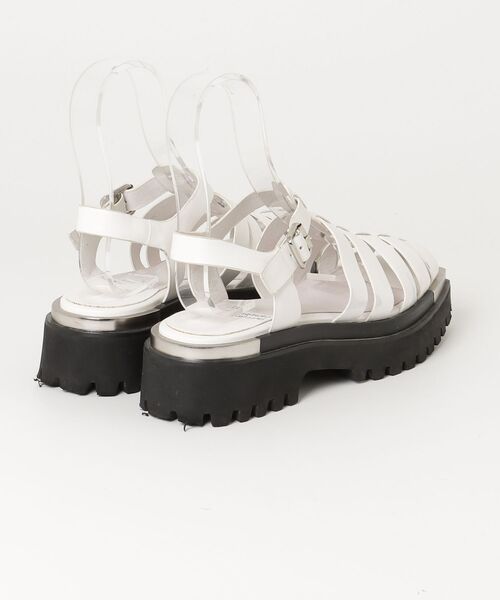 「Jeffrey Campbell」 フラットサンダル 38 ホワイト レディース_画像2
