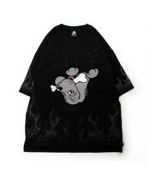 GALFY（ガルフィー） tシャツ GALFY-ファイヤーピカピカTee メンズ