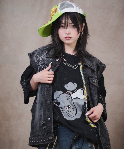 GALFY（ガルフィー） tシャツ GALFY-ファイヤーピカピカTee メンズ 
