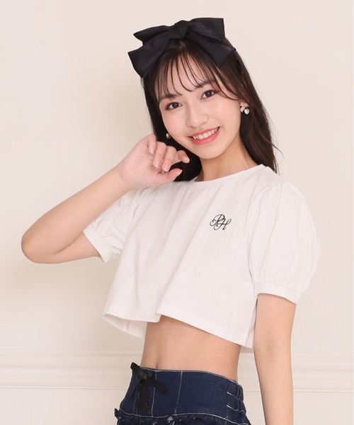 「PINKHUNT」 「KIDS」半袖Tシャツ 130cm ホワイト キッズ_画像6