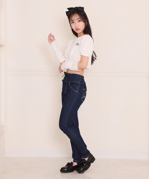 「PINKHUNT」 「KIDS」半袖Tシャツ 130cm ホワイト キッズ_画像7