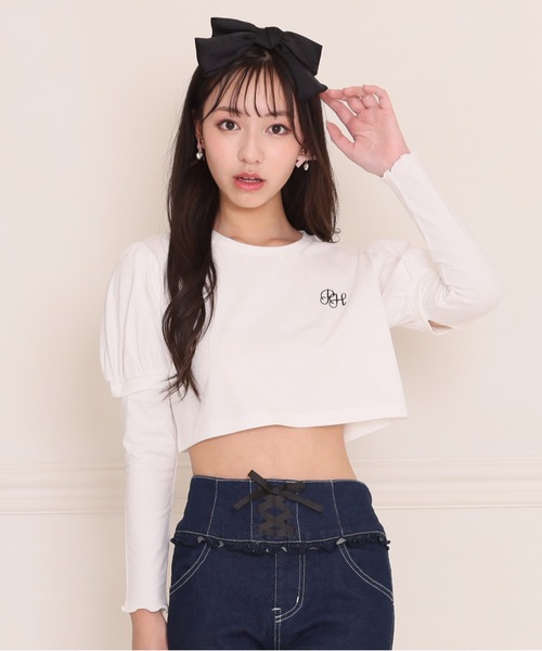 「PINKHUNT」 「KIDS」半袖Tシャツ 130cm ホワイト キッズ_画像9