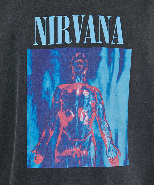 PUBLUX（パブリュクス） tシャツ NIRVANA SLIVER バンドTシャツ 限定
