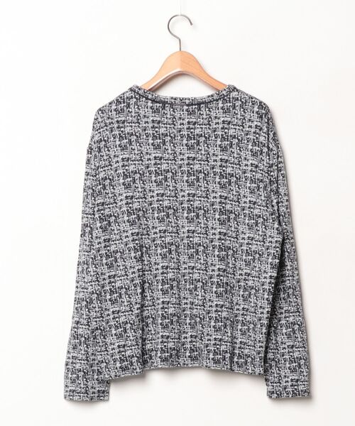 「BLACK LABEL CRESTBRIDGE」 長袖Tシャツ LL ブラック メンズの画像