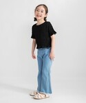 tシャツ スモッキング半袖Tシャツ キッズ 子...の詳細画像2