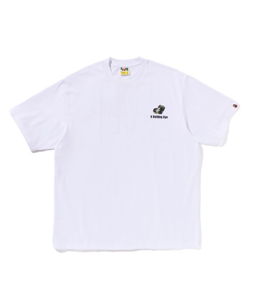A BATHING APE（アベイシングエイプ） tシャツ ABC CAMO LOGO RELAXED