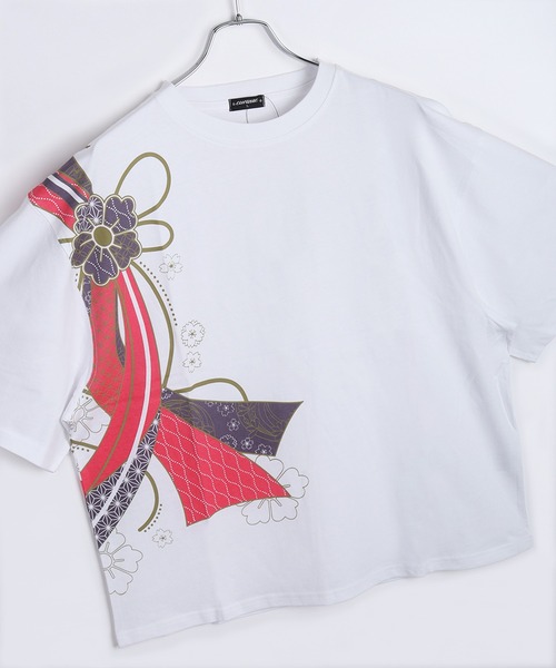 WESTSEA（ウエストシー） tシャツ 和柄プリントTシャツ 半袖 鯉 龍