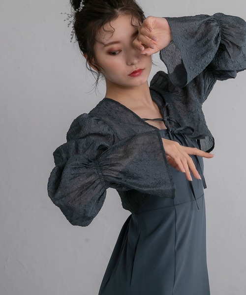 「birei」 コンビワンピース M ブラウン レディースの画像