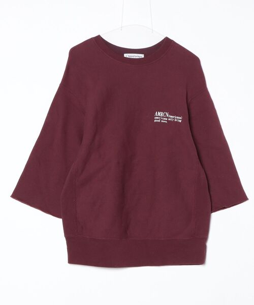 L'Appartement（アパルトモン） Halfsleeve Logo Sweat スウェット