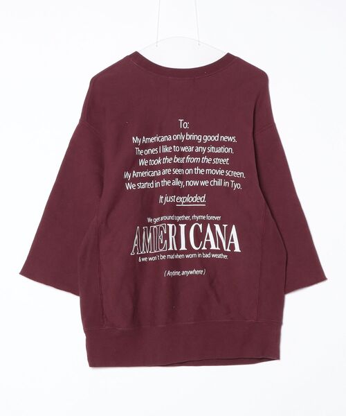 L'Appartement（アパルトモン） Halfsleeve Logo Sweat スウェット