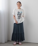 tシャツ 半袖 「daily CLIP」ランド...の詳細画像3