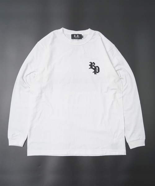 「RIPPER」 長袖Tシャツ M ホワイト メンズ_画像2