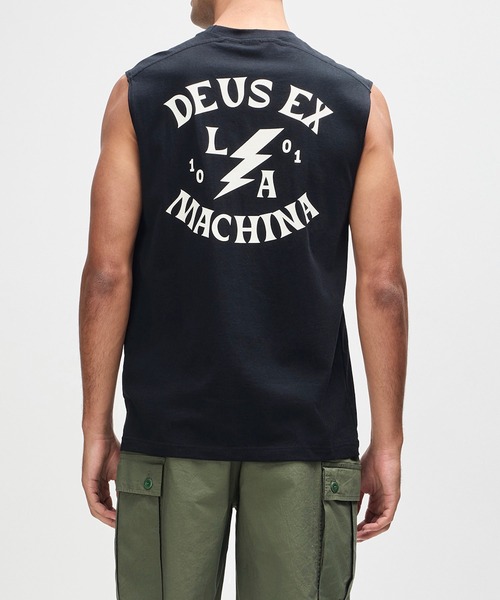 Marjan Pejoski タンクトップmiki moose ジョークシャツ DEUS EX MACHINA（デウスエクスマキナ） タンクトップ CHINOOK MUSCLE