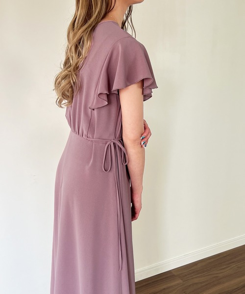 「junoah」 ノースリーブワンピース LARGE アイボリー レディース_画像6