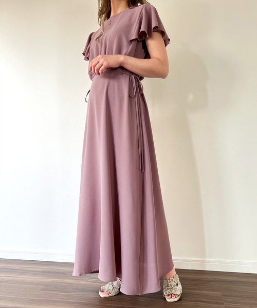「junoah」 ノースリーブワンピース LARGE アイボリー レディース_画像7