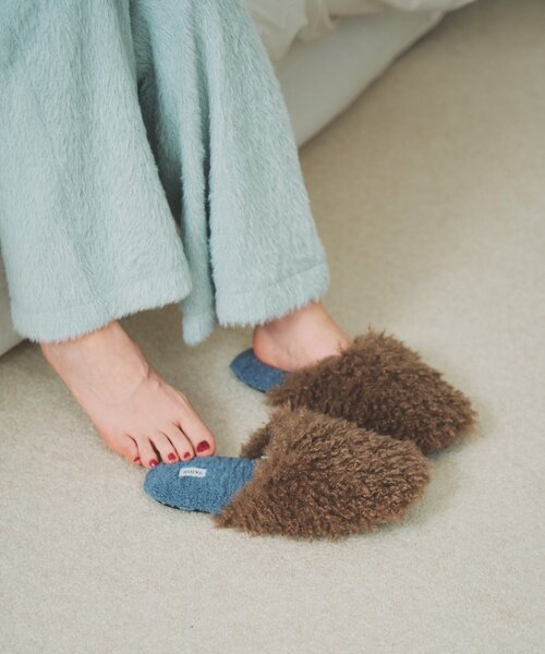 スリッパ 「SAHIR サヒール」Roomshoes　バイカラールームシューズ | SAHIR