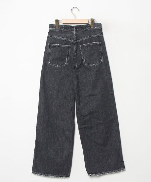「upperhights」 デニムパンツ 25 グレー レディース_画像2
