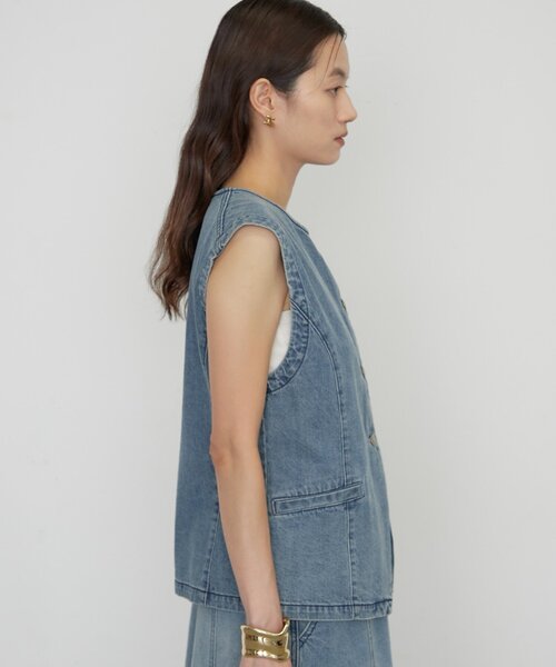 Loungedress（ラウンジドレス） ベスト ジレ 「セットアップ着用可