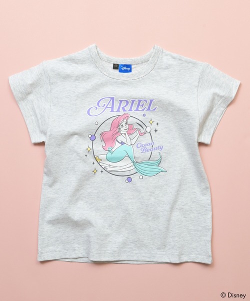 Disney（ディズニー） tシャツ 「別注」ディズニープリンセス プリント