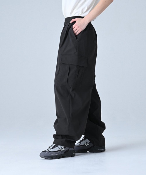 「New Balance」 カーゴパンツ SMALL グレイッシュベージュ レディース_画像3