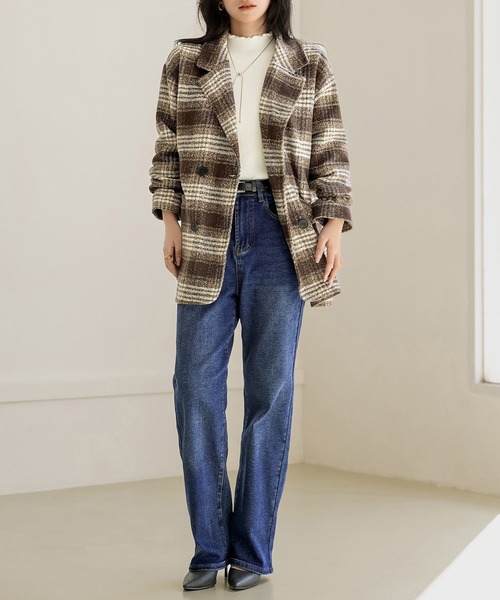 「DAY CLOSET」 デニムパンツ L ライトブルー レディース_画像7