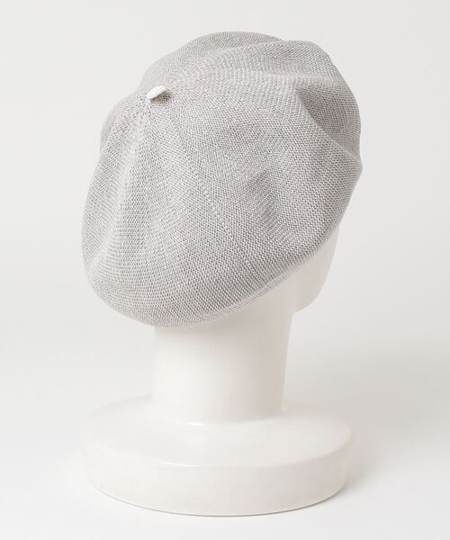 「BEAMS BOY」 ベレー帽 ONE SIZE ライトグレー レディース_画像3