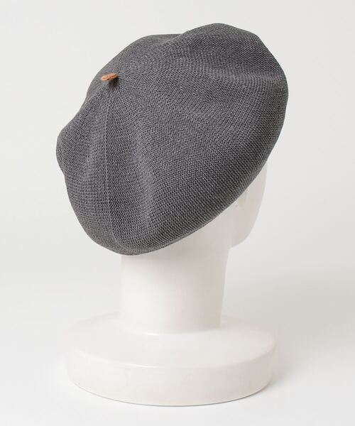 「BEAMS BOY」 ベレー帽 ONE SIZE ライトグレー レディース_画像5