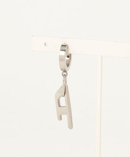 DIESEL（ディーゼル） ピアス（片耳用） FREE シルバー メンズ