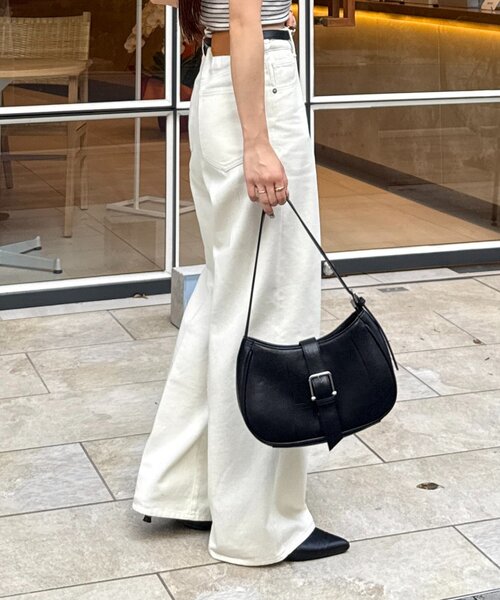 「Thevon」 デニムパンツ S ブラック レディース_画像4