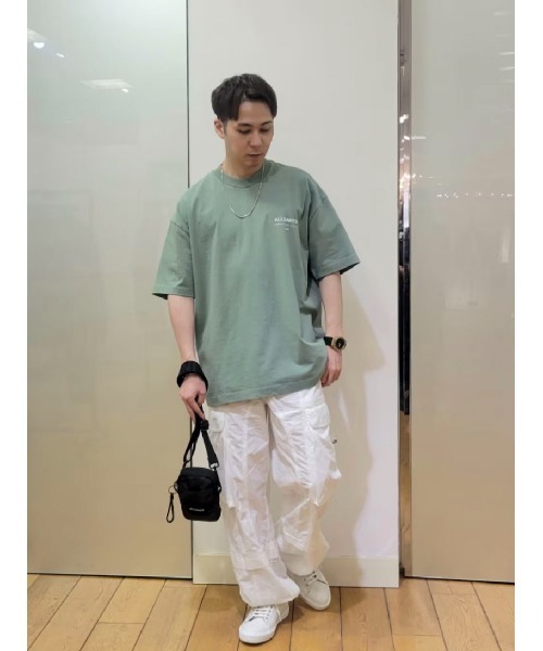 「ALLSAINTS」 カーゴパンツ 6 ホワイト レディース_画像6