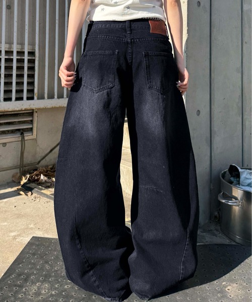 「sedacle」 デニムパンツ LARGE ライトインディゴブルー メンズ_画像6