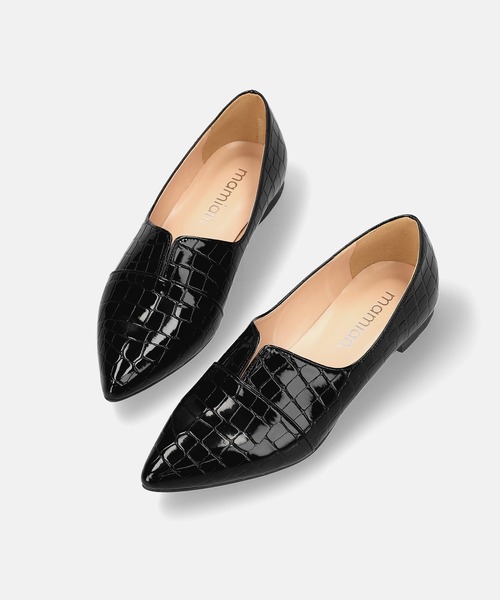 フォーマルシューズ ポインテッドトゥ 切り替え ドレスシューズ レディース | MAMIAN | 29