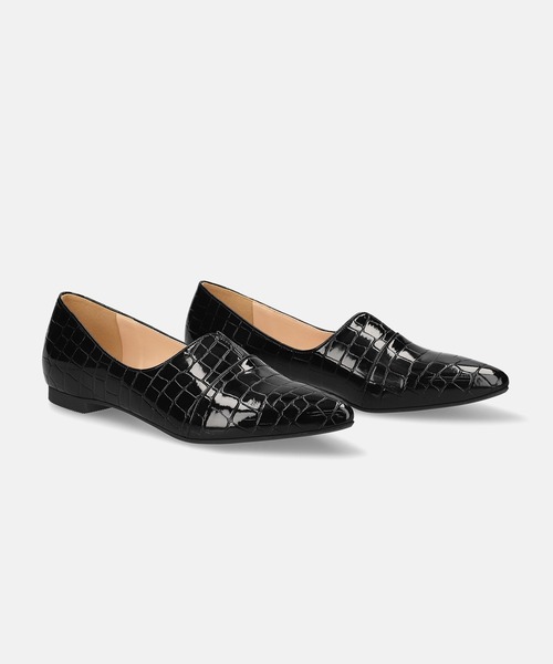 フォーマルシューズ ポインテッドトゥ 切り替え ドレスシューズ レディース | MAMIAN | 30