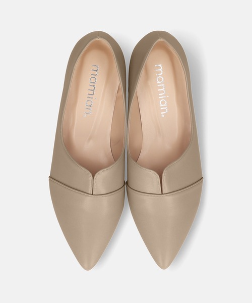 フォーマルシューズ ポインテッドトゥ 切り替え ドレスシューズ レディース | MAMIAN | 34