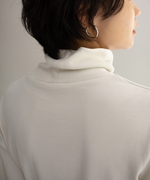 Liyoca tシャツ 「Liyoca」ドライスムースハイネックカットソー