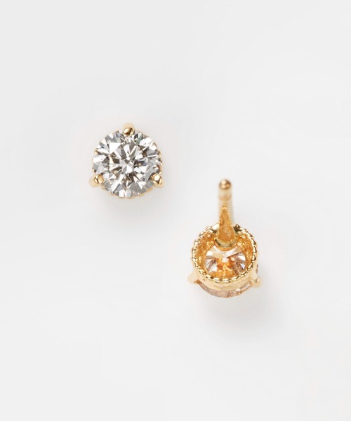 agete（アガット） ピアス K18ピアス レディース : ZOZOTOWN Yahoo!店