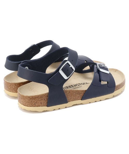 BIRKENSTOCK サンダル RIO/リオ BF/ビルコフロー パテントネイビー