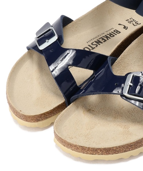 BIRKENSTOCK サンダル RIO/リオ BF/ビルコフロー パテントネイビー
